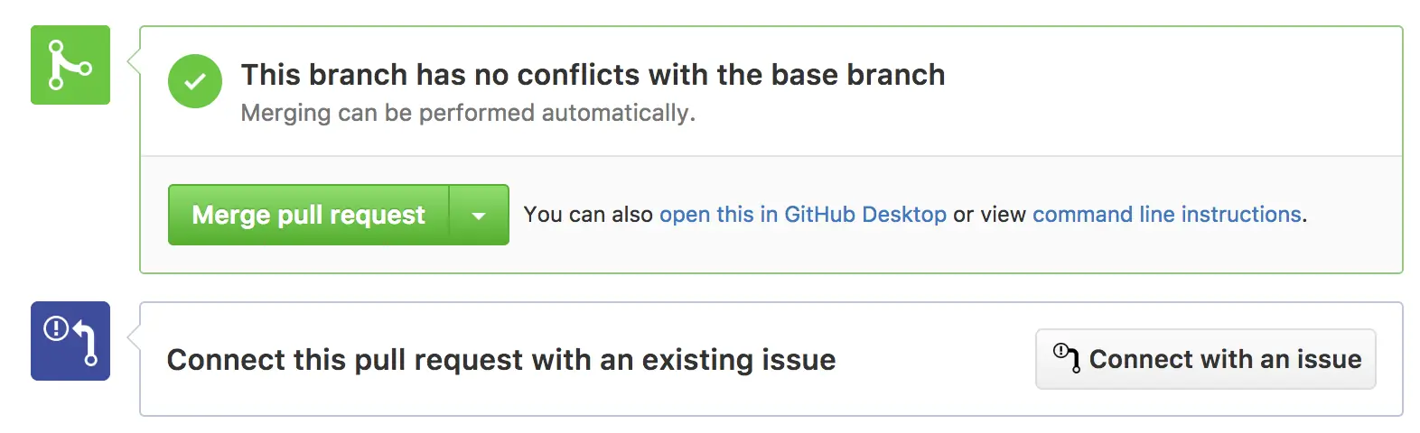tracking pull requests and GitHub issues