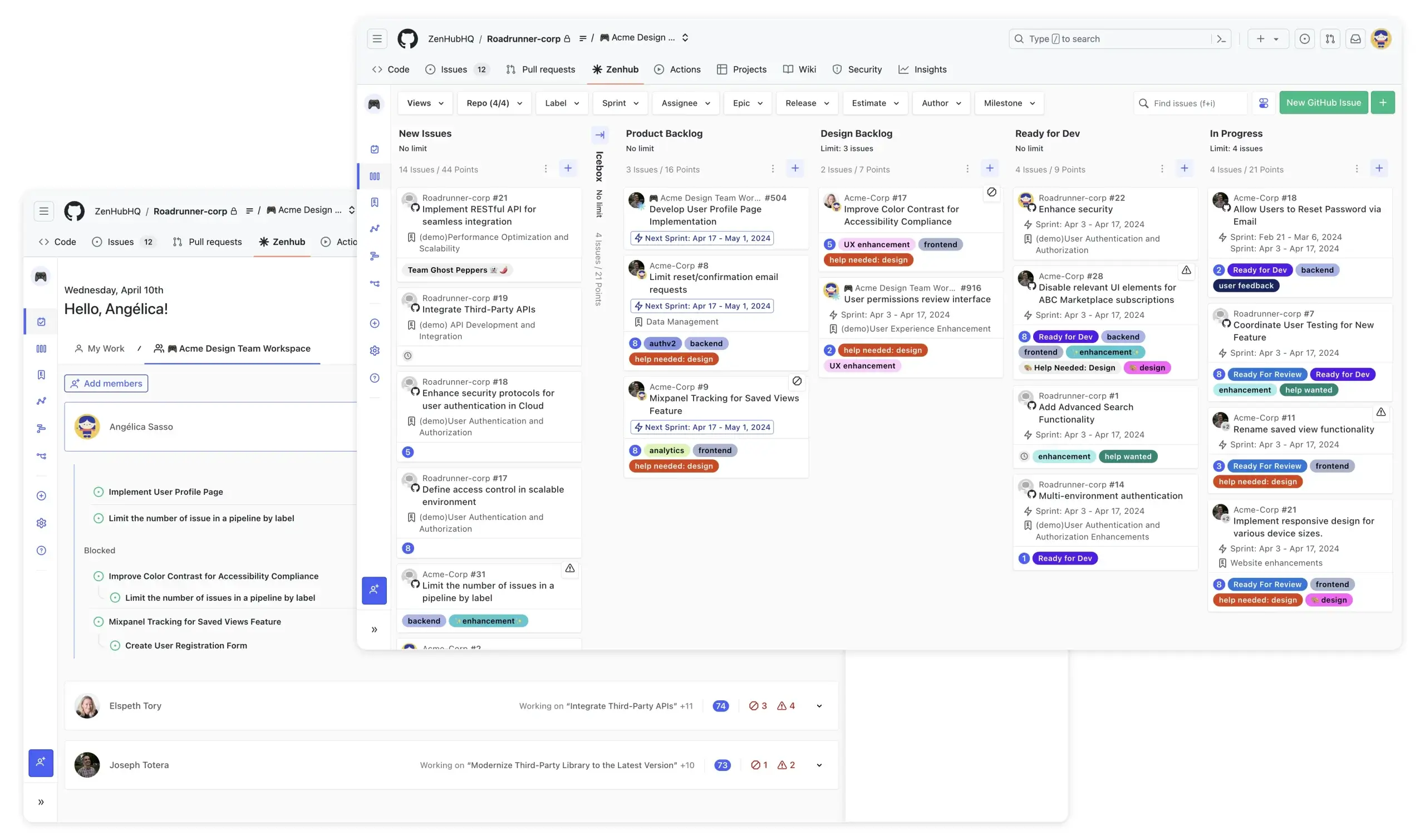 GitHub for project management